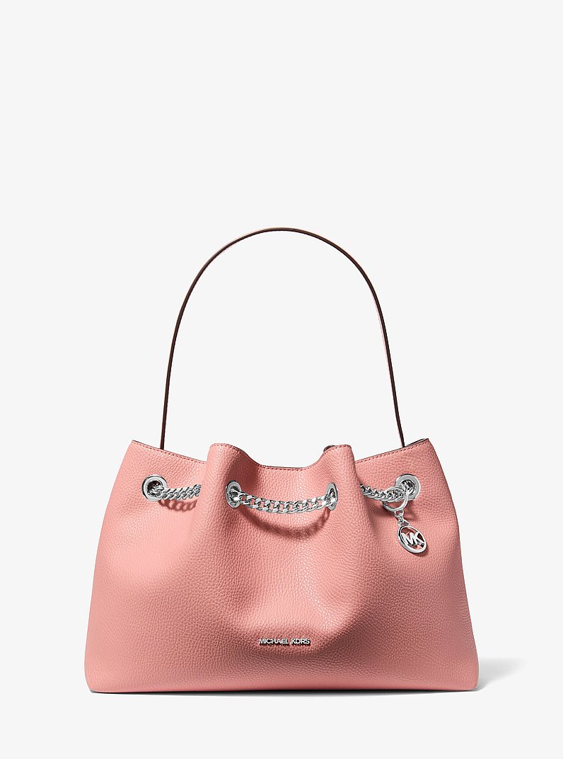 Mina Large Shoulder Bag in SUNSET ROSE | Michael Kors