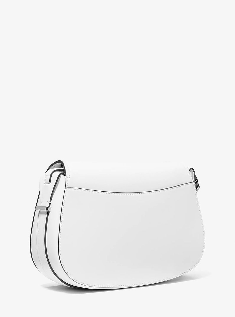 Lydia Medium Leather Messenger Bag