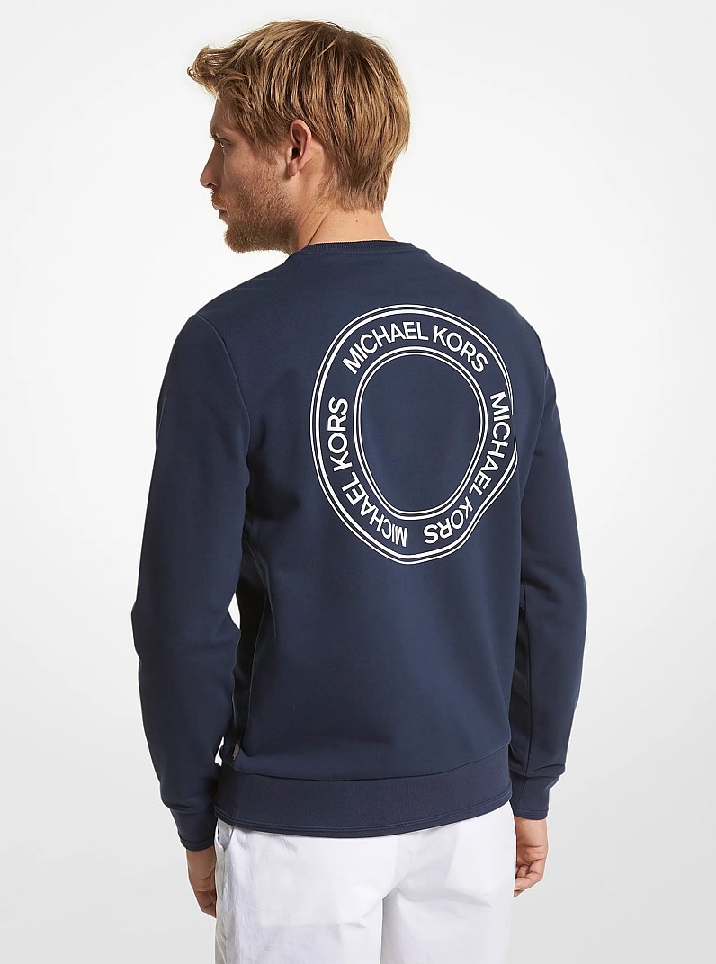 Logo Print French Terry Blend Sweatshirt
