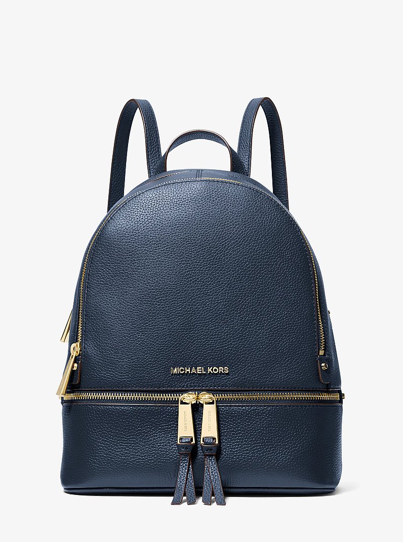 Rhea Medium Leather Backpack