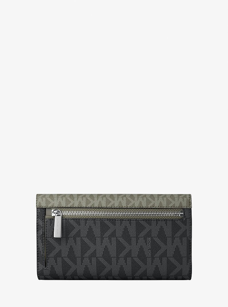 Jet Set Travel Signature Logo Tri-Fold Wallet - thumbnail 3
