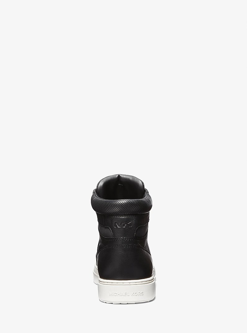 Barett Leather High-Top Sneaker | Michael Kors Canada [CA]