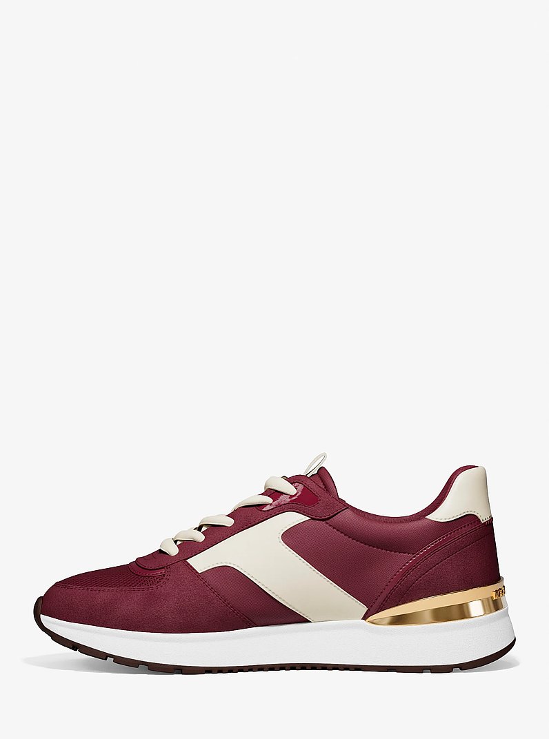 Espadrille Remy en mat&eacute;riaux multiples in BORDEAUX | Michael Kors
