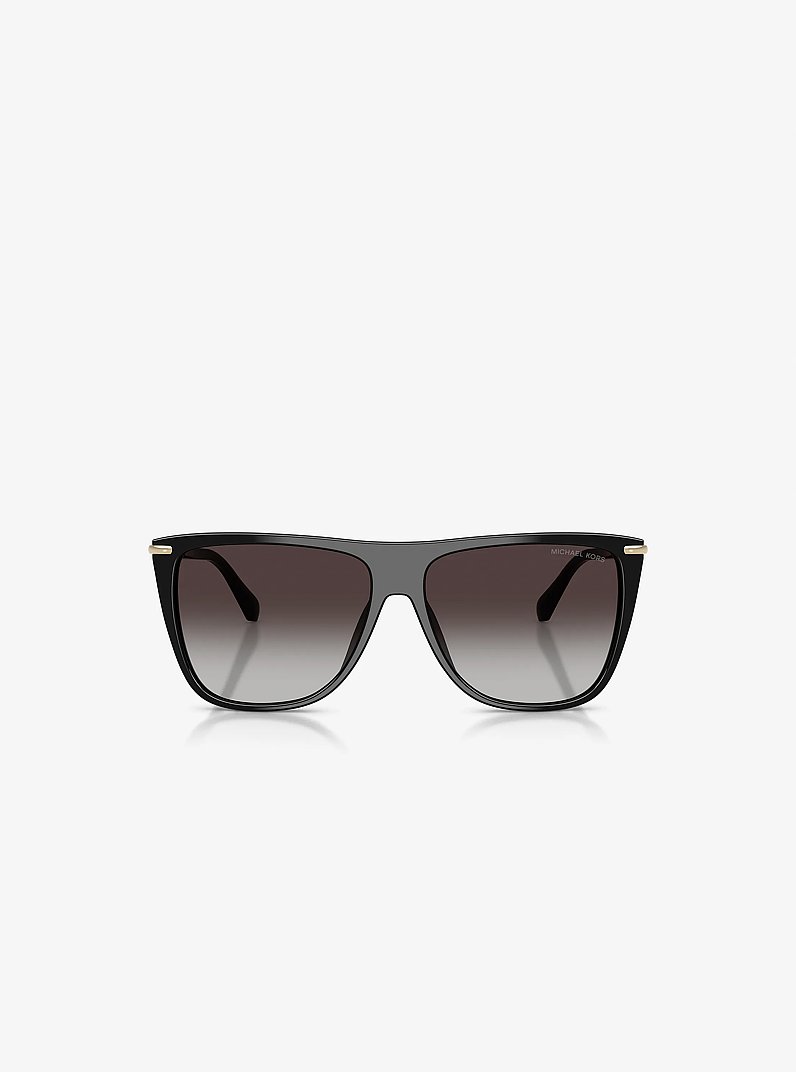 Half Moon Sunglasses in BLACK | Michael Kors