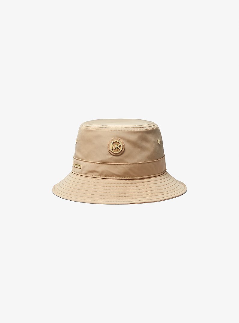 Logo Woven Bucket Hat in KHAKI | Michael Kors