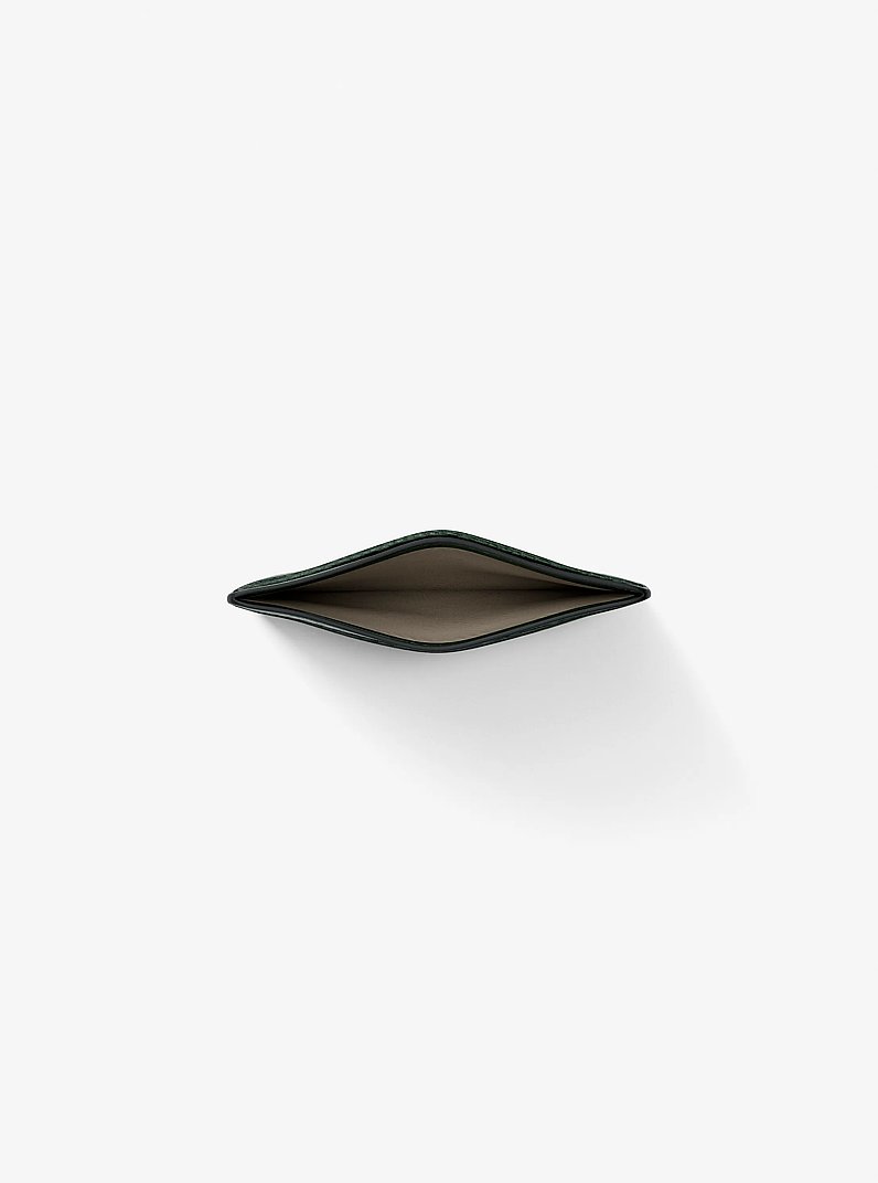 Pebbled Leather Card Case