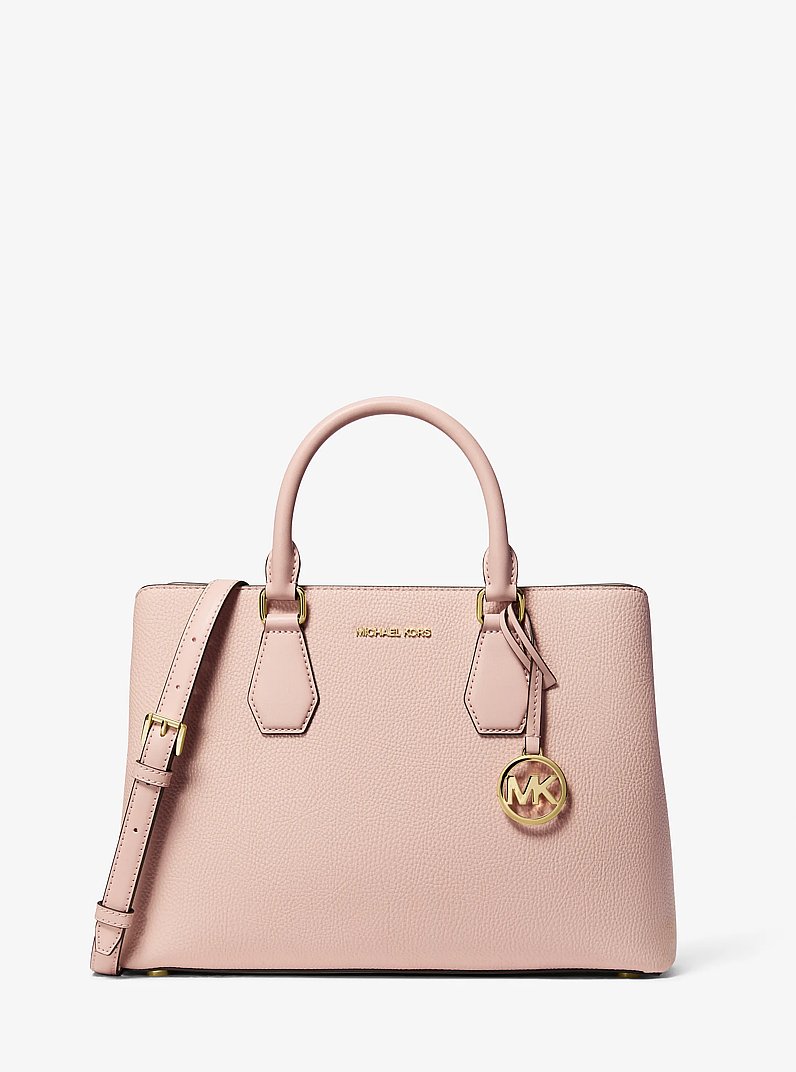 Camille Large Satchel in SOFT PINK | Michael Kors