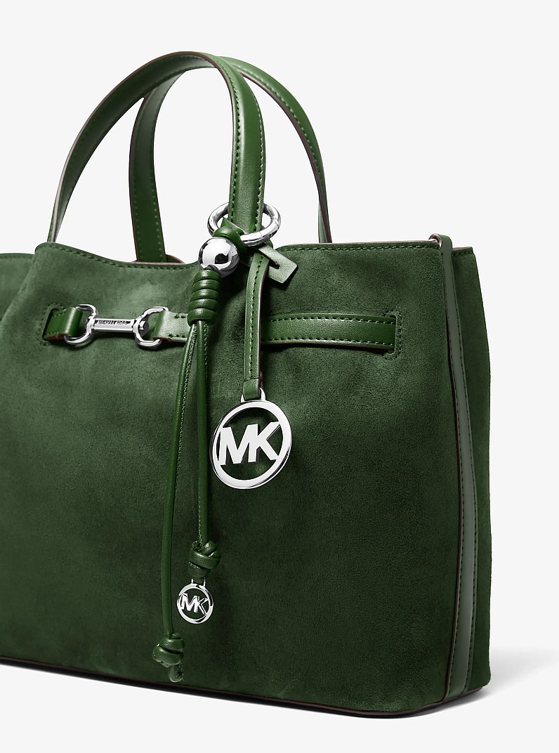 Knotted Rope Bag Charm in AMAZON GREEN | Michael Kors
