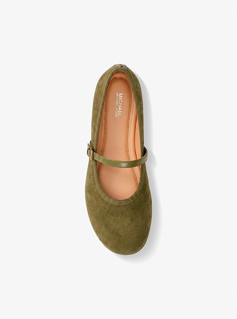 Phoebe Ballet Flat in OREGANO | Michael Kors
