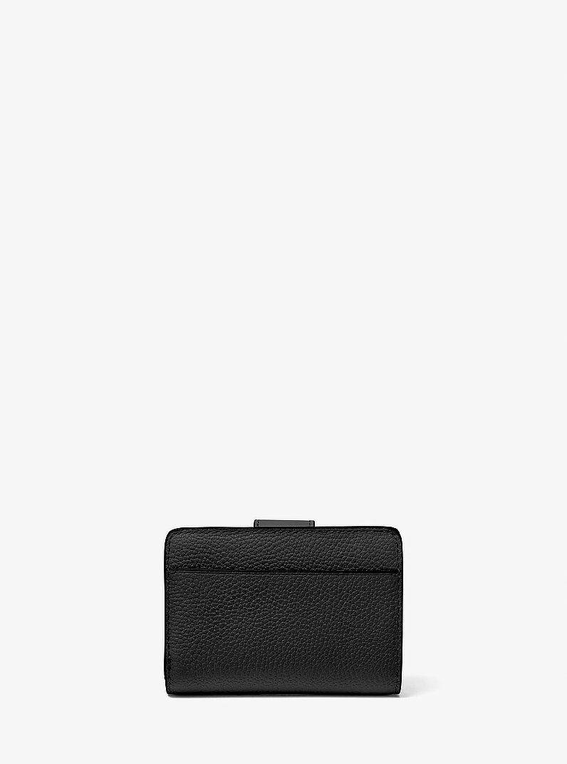 Mercer Small Leather Wallet in BLACK | Michael Kors