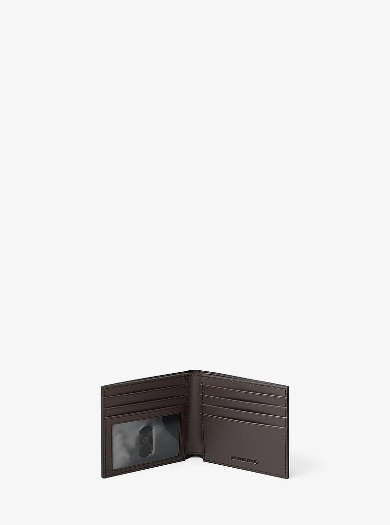 Hudson Pebbled Leather Billfold Wallet - thumbnail 8