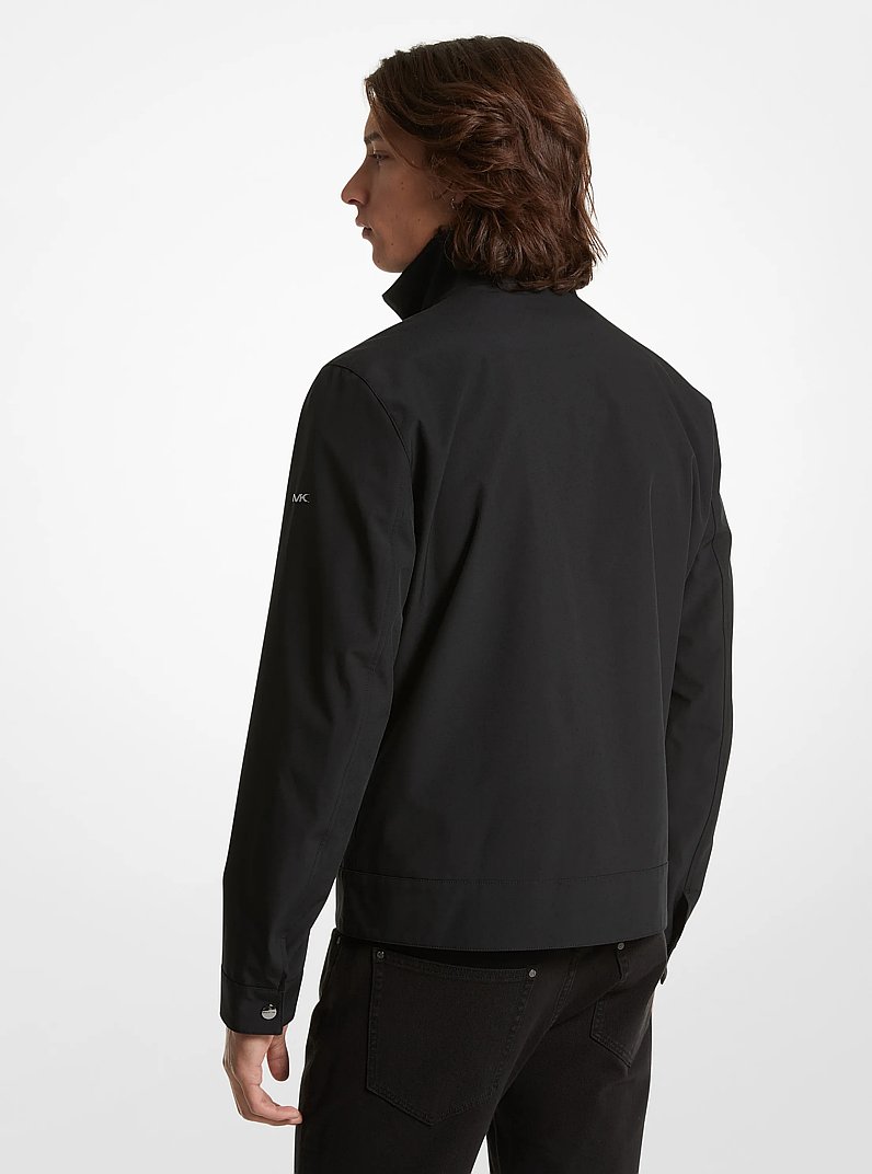 Kilkenny Mixed-Media Jacket in BLACK - Sale | Michael Kors [US]