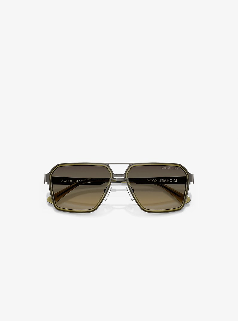 Oxford Sunglasses in GUNMETAL | Michael Kors