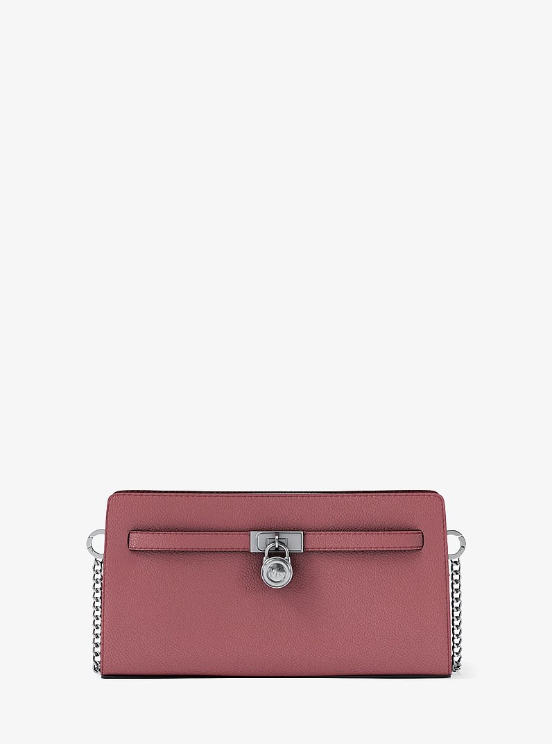 Hamilton Moderne Extra-Small Leather Convertible Crossbody Bag in ROSEWOOD | Michael Kors