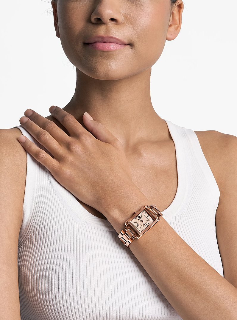 Essex Rose Gold-Tone Watch in ROSE GOLD | Michael Kors