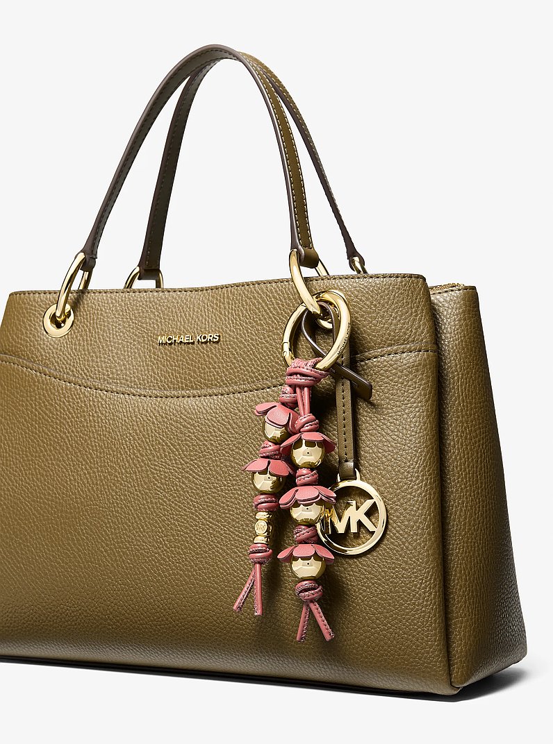 Embellished Floral Bag Charm in PRIMROSE | Michael Kors