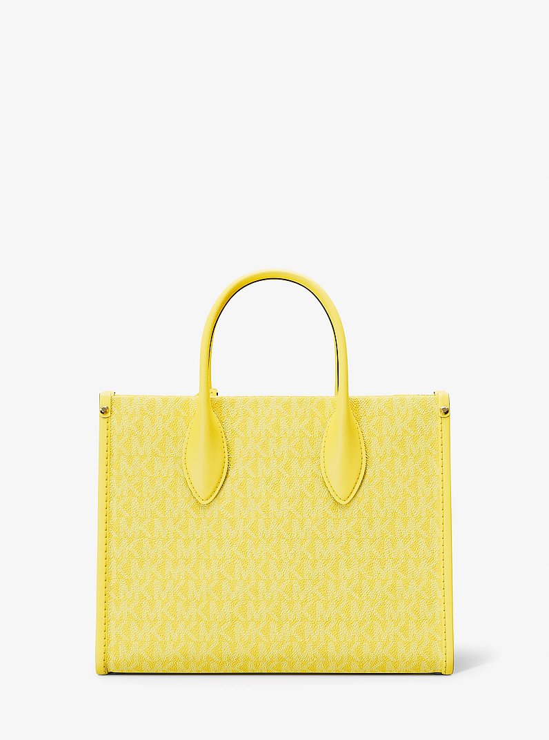 Mirella Small Signature Logo Crossbody Bag in DAISY YELLOW | Michael Kors