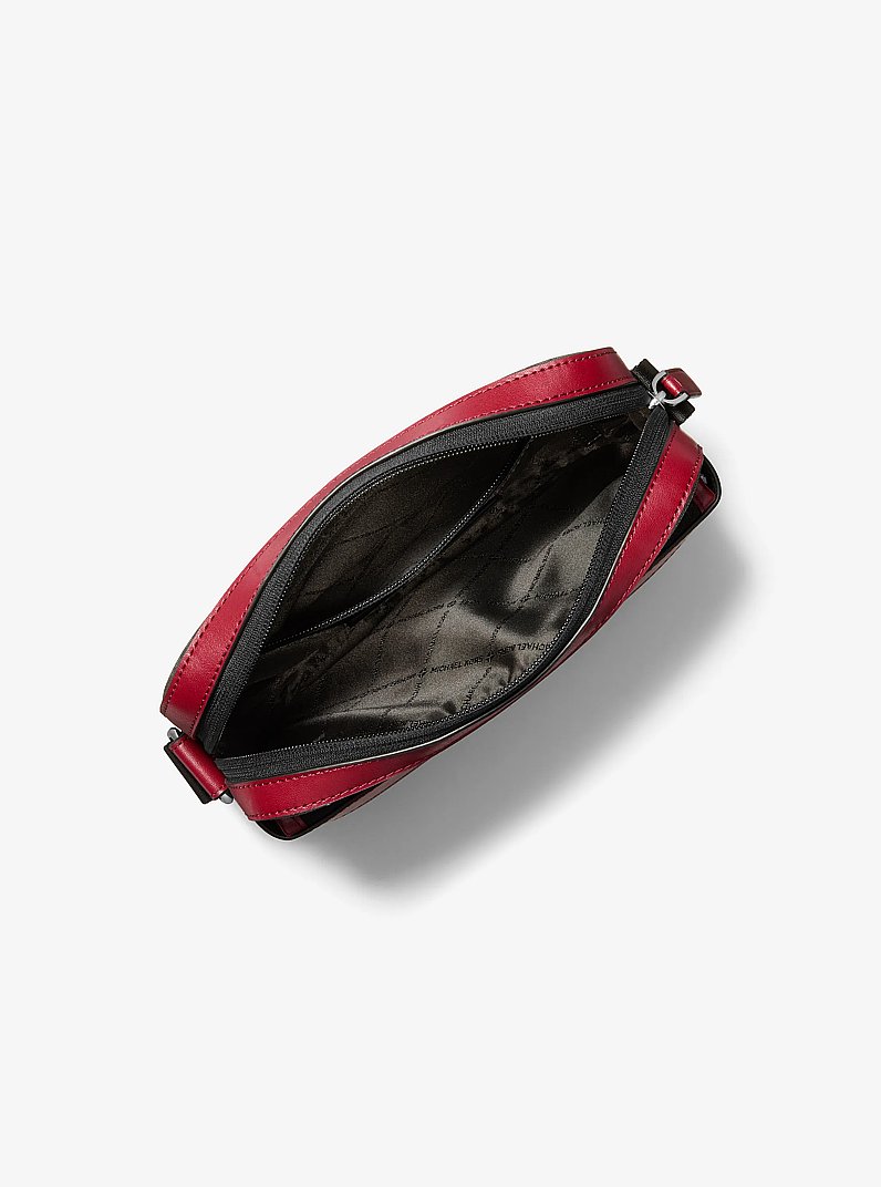 Borsa a tracolla Jet Set con logo in NERO | Michael Kors