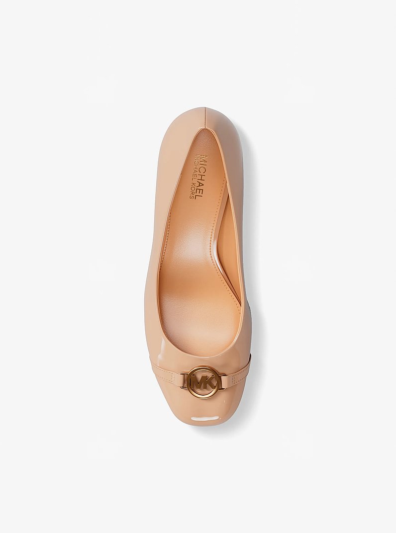 Escarpin &agrave; talon bloc Dori verni in ROSE DRAG&Eacute;E CLAIR | Michael Kors