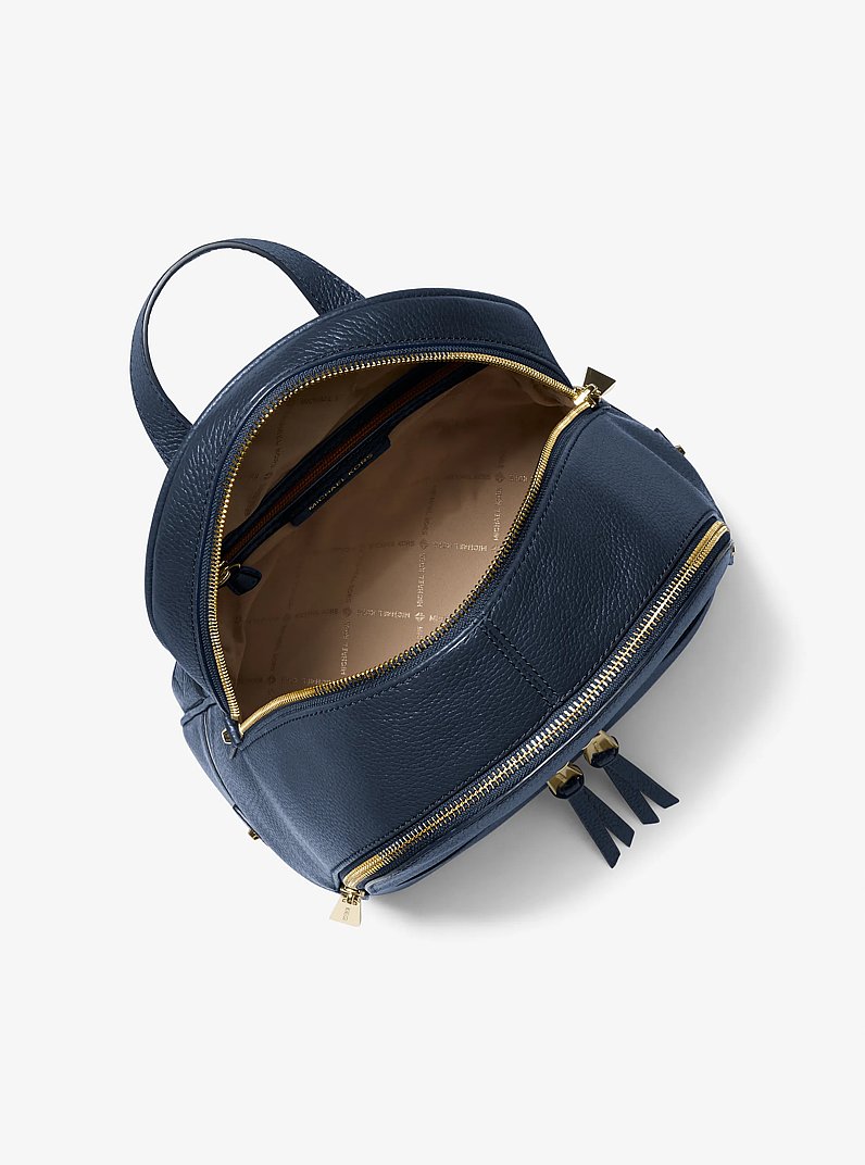 Rhea Medium Leather Backpack