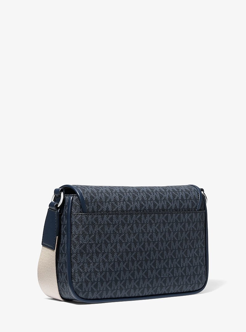 Bradshaw Medium Signature Logo Messenger Bag in ADMIRAL | Michael Kors