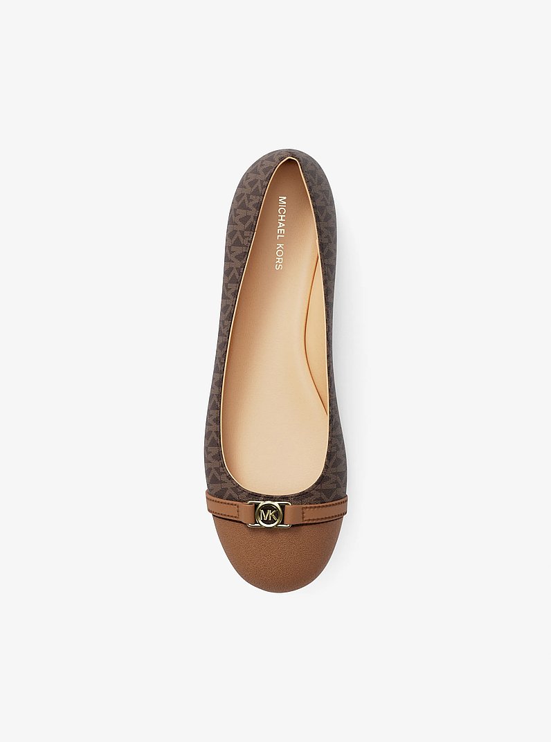 Mocassino Mandy con logo in MARRONE | Michael Kors