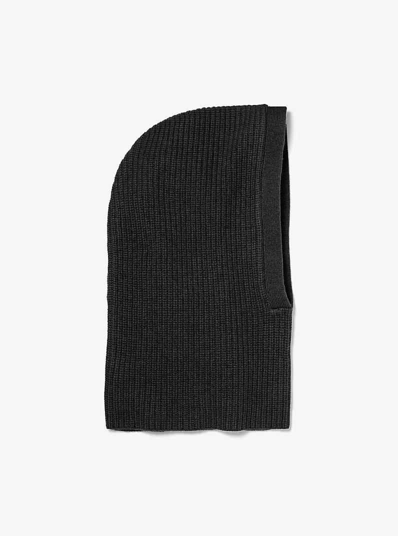 Cashmere Balaclava in BLACK | Michael Kors