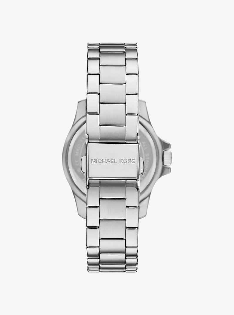 Mini Everest Silver-Tone Watch in SKY BLUE | Michael Kors