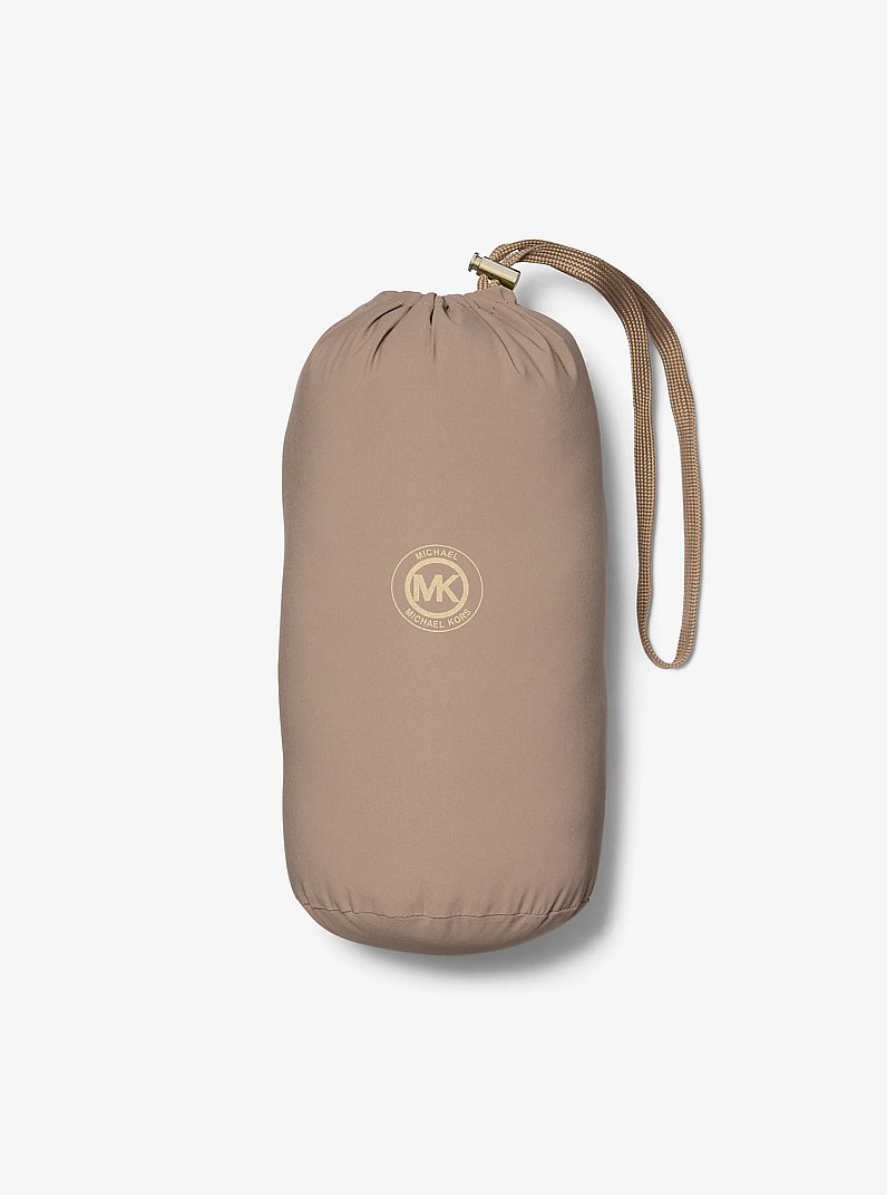 Packable Quilted Puffer Jacket in TAUPE | Michael Kors