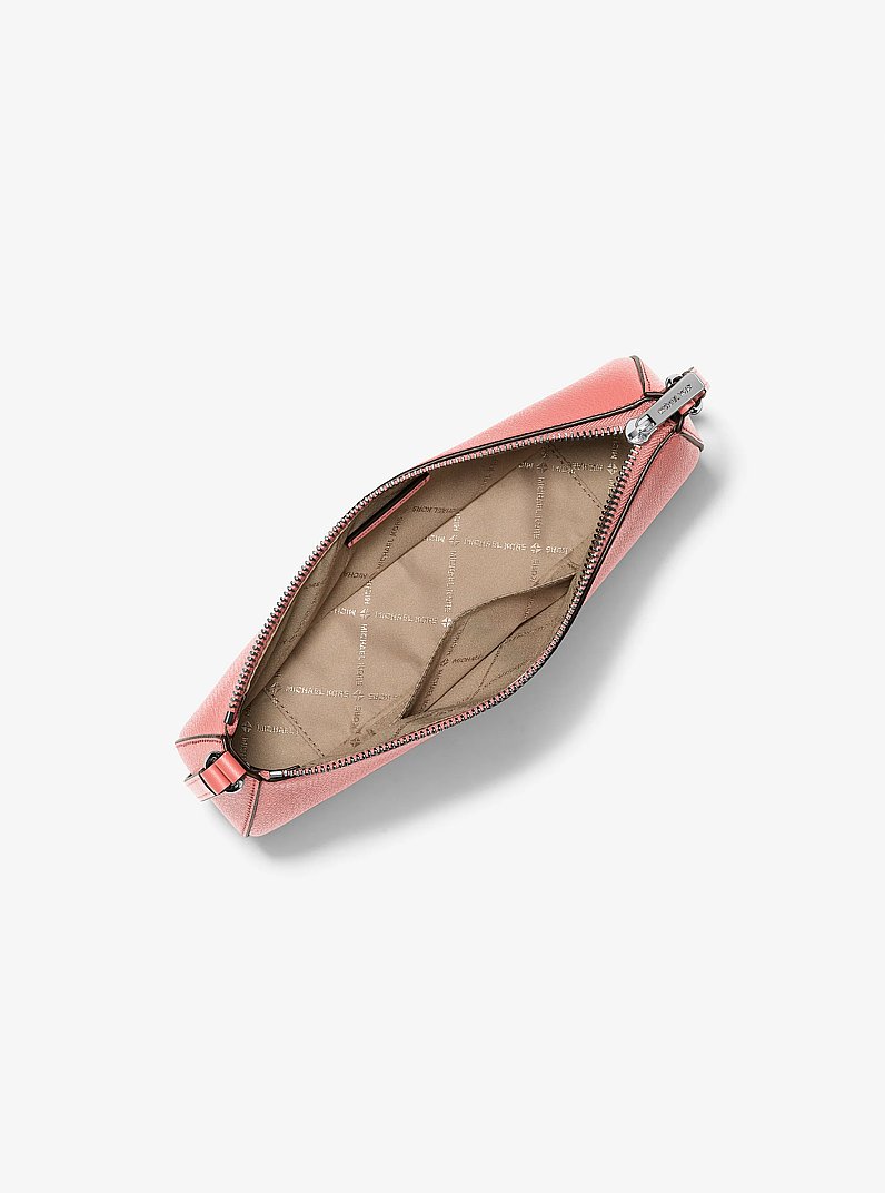 Sammy Small Leather Pochette in SUNSET ROSE | Michael Kors