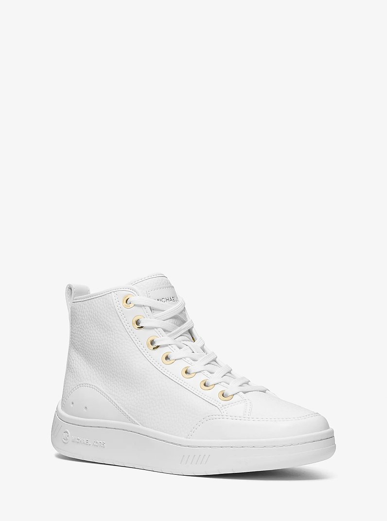 Zapatilla de ca&ntilde;a alta Shea in BLANCO INTENSO | Michael Kors