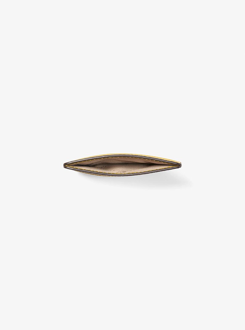 Pebbled Leather Card Case