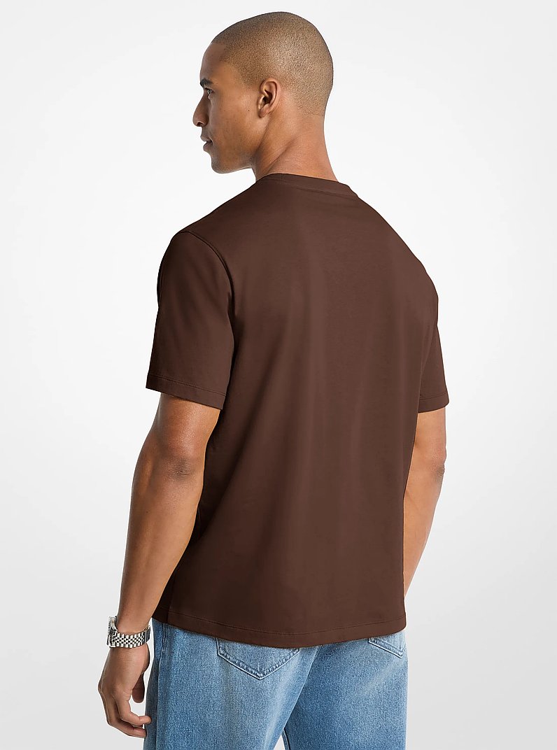 Logo Cotton T-shirt in NUTMEG | Michael Kors