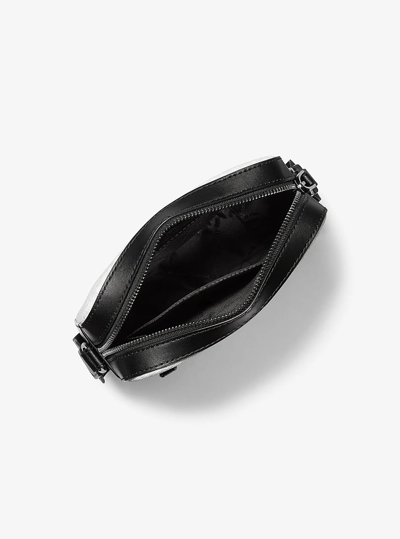 Sac d'avion Varick &agrave; logo in BLANC &Eacute;CLATANT | Michael Kors
