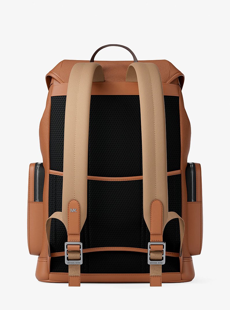Mochila Jet Set de piel granulada in LUGGAGE | Michael Kors