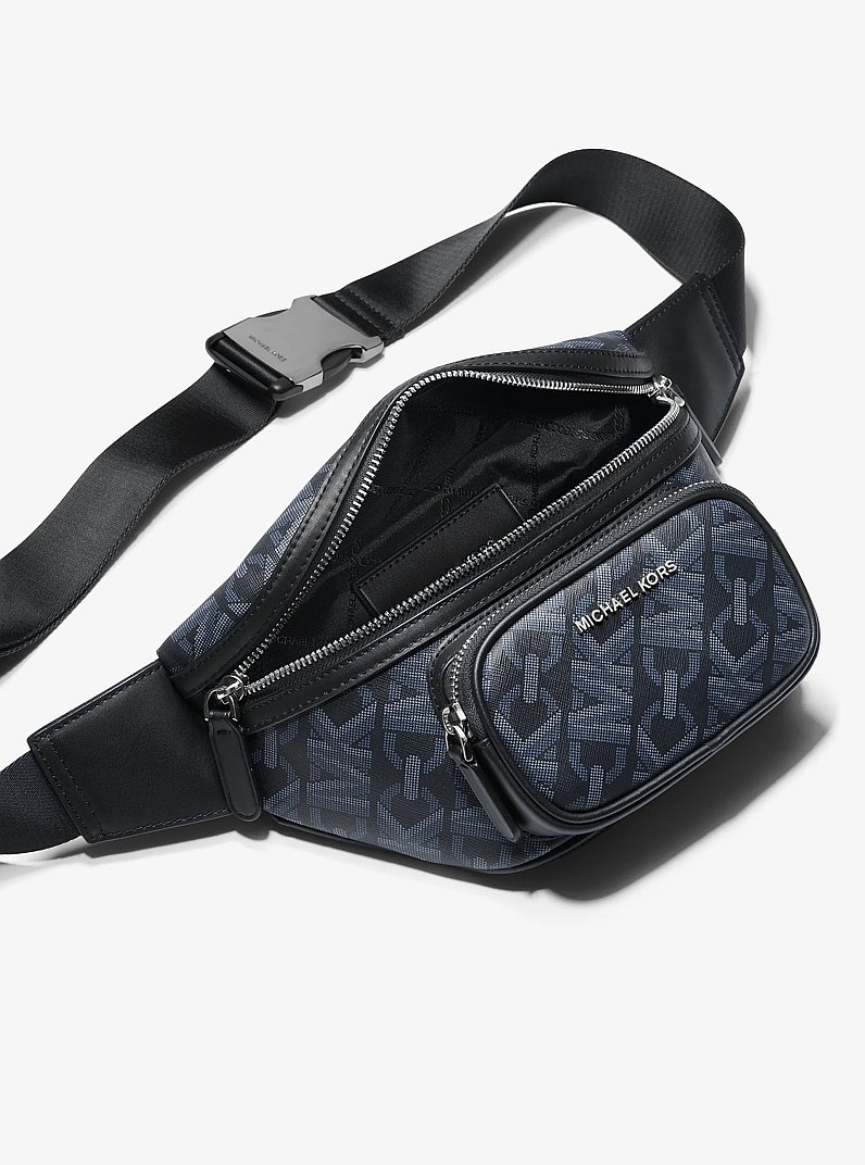 Hudson Empire Signature Logo Sling Pack in ADMIRAL | Michael Kors