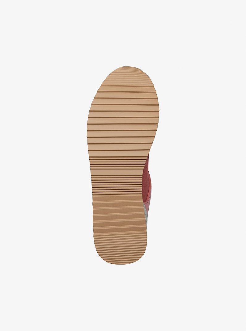 Raina Color-Block Mesh and Signature Logo Trainer in PRIMROSE | Michael Kors