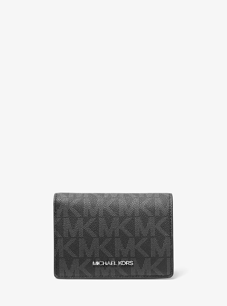 Cartera Jet Set mediana con logotipo in NEGRO | Michael Kors