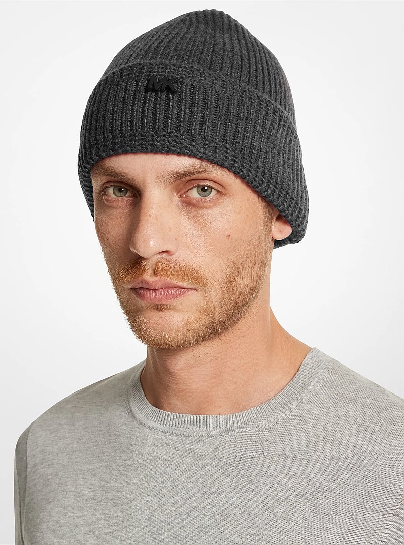 Gorro de punto acanalado in CARB&Oacute;N | Michael Kors