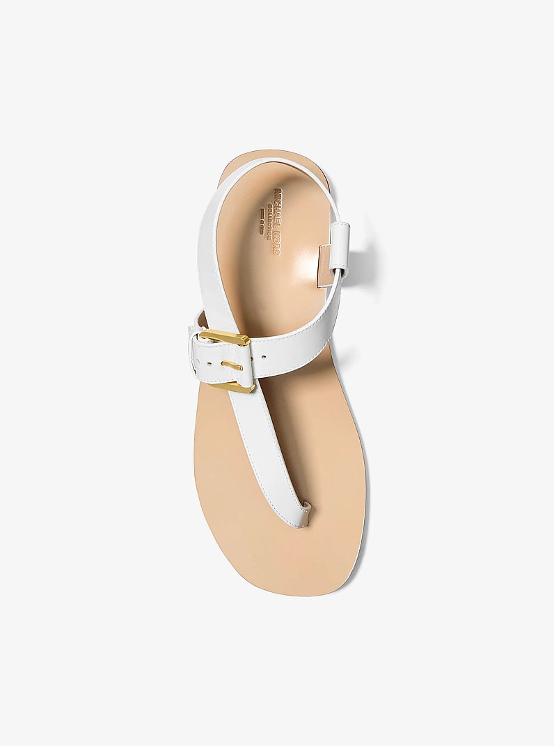 Sandalia Penelope de piel in BLANCO INTENSO | Michael Kors