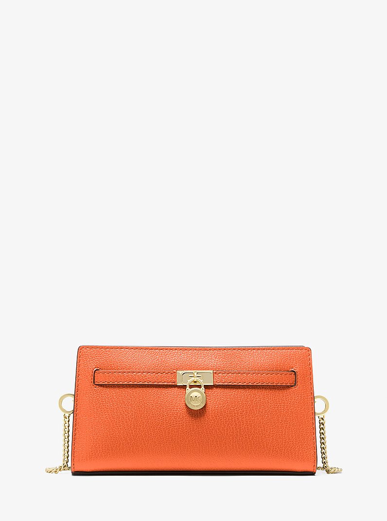 Hamilton Moderne Extra-Small Leather Convertible Crossbody Bag in MIMOSA | Michael Kors