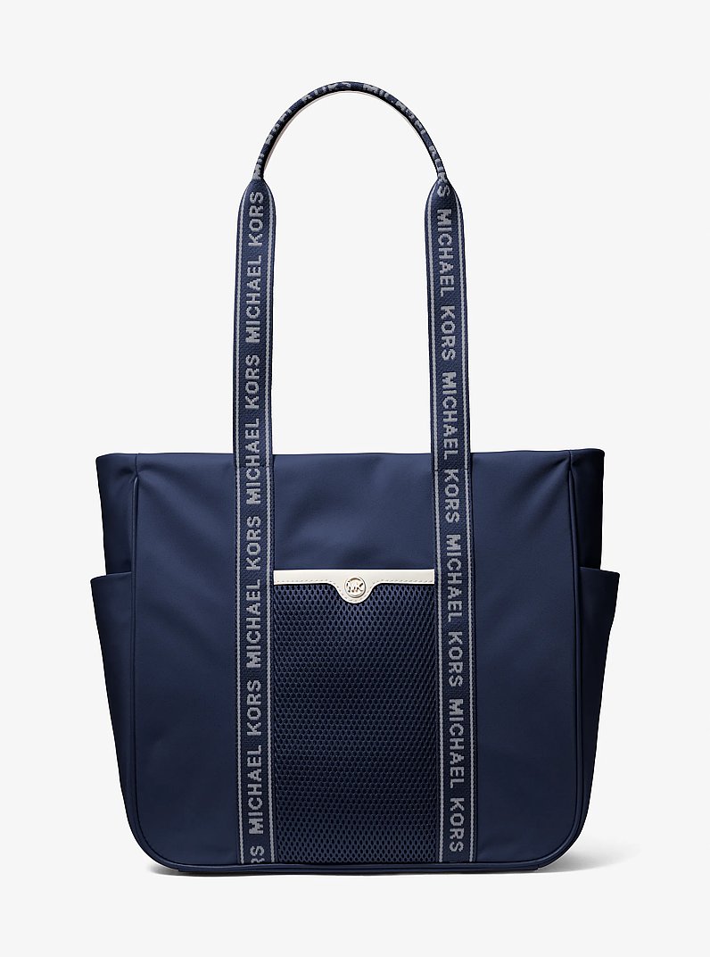 Jet Set Large Nylon Tote Bag in NAVY | Michael Kors