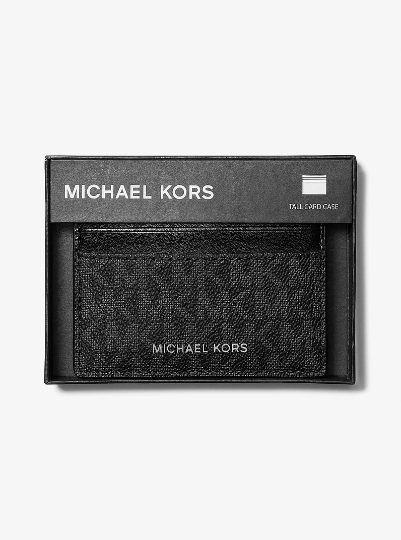 Tarjetero Cooper con logotipo exclusivo in NEGRO | Michael Kors