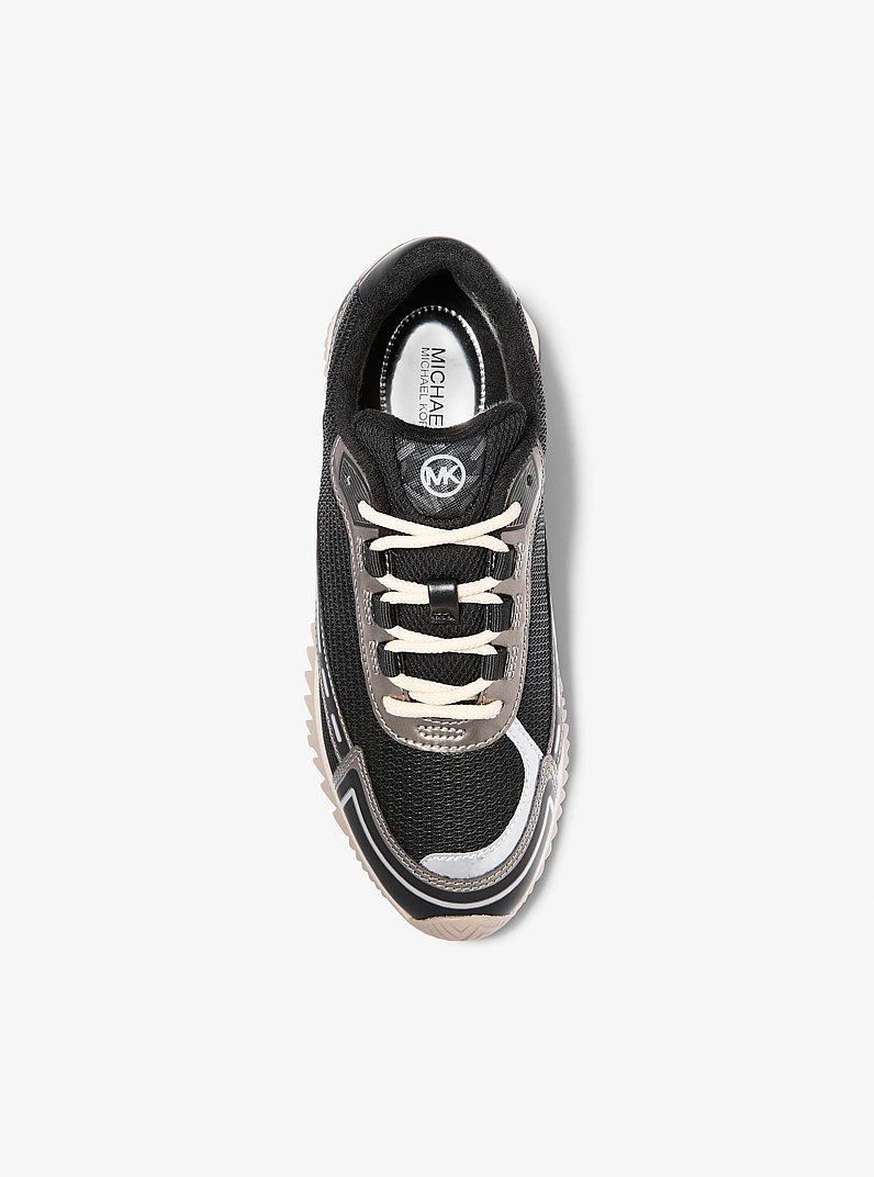 Byrdie Mesh Trainer in BLACK COMBO | Michael Kors