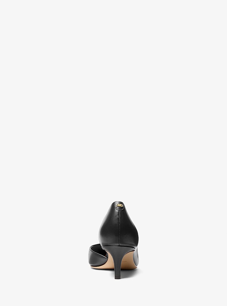 Elyse Leather Pump in BLACK | Michael Kors
