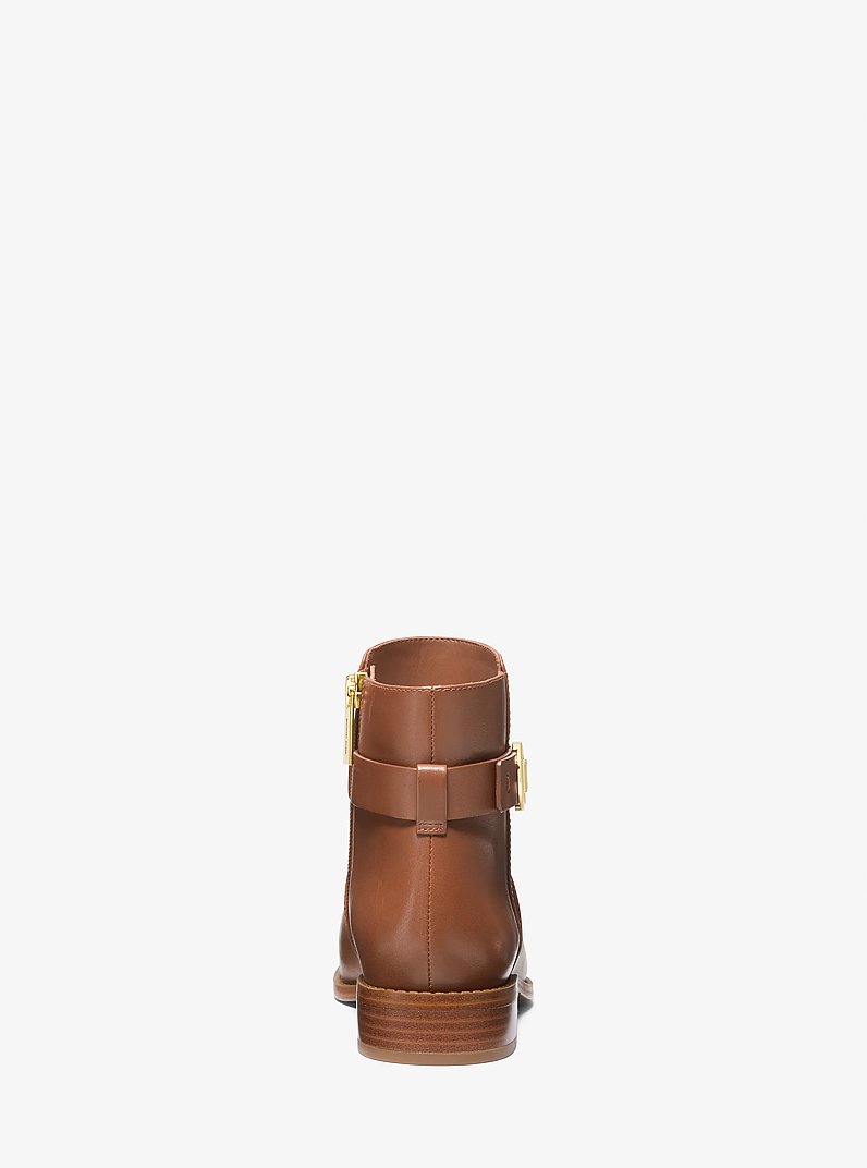 Carmen Leather Ankle Boot in LUGGAGE | Michael Kors