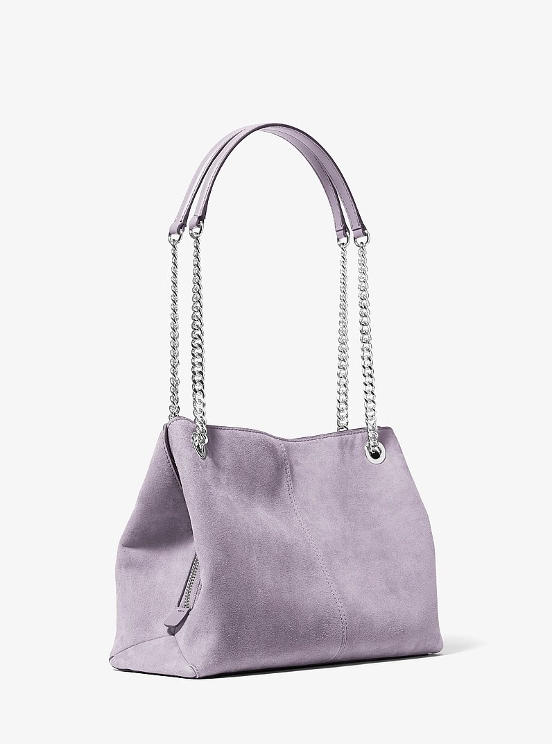Christina Medium Messenger Bag in LILAC | Michael Kors
