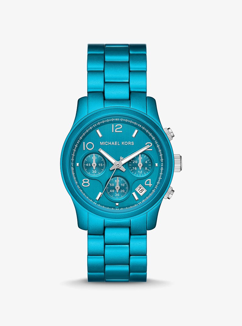 Limited-Edition Runway Blue-Tone Watch
