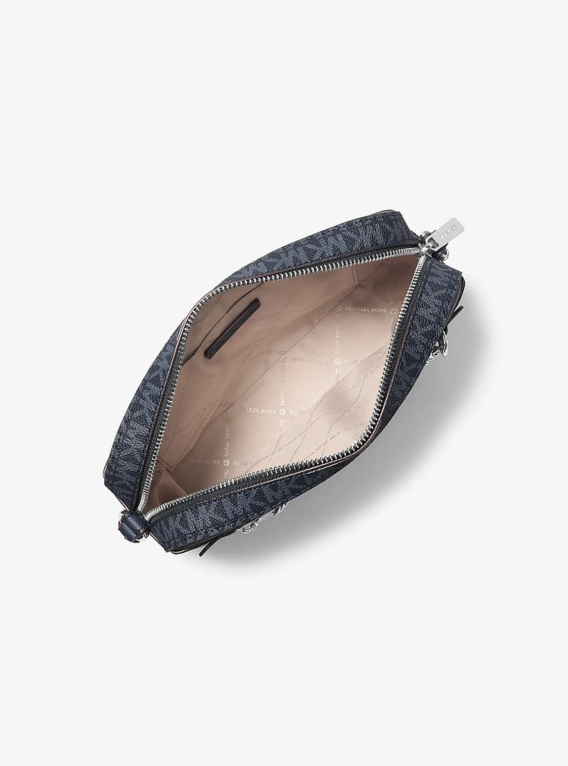 Jet Set Large Logo Crossbody Bag in ADMIRAL | Michael Kors