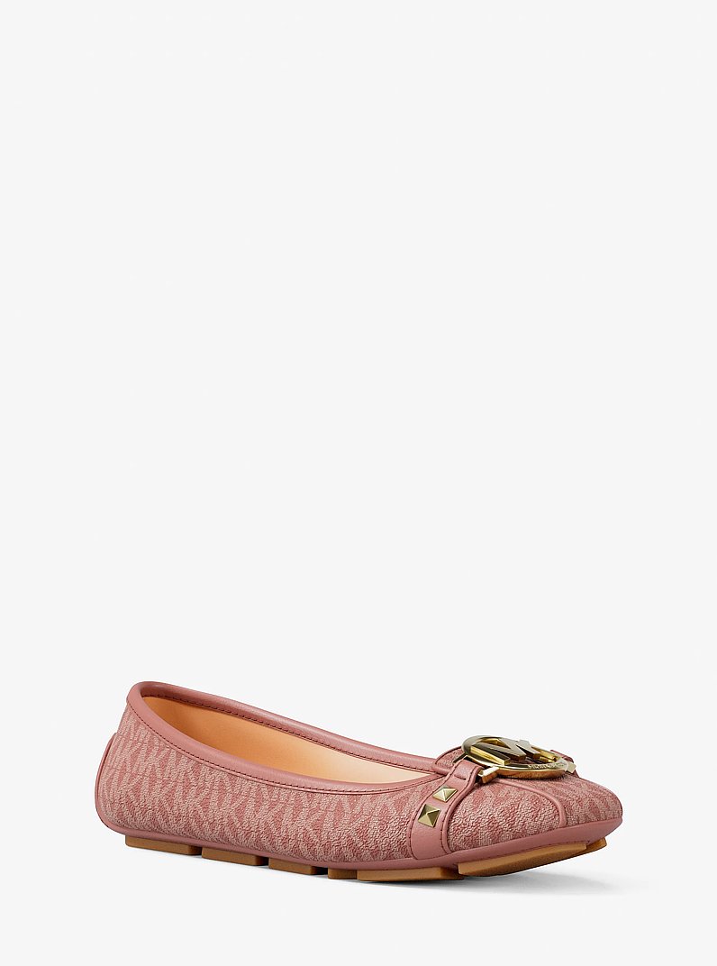 Fulton Studded Logo Moccasin in SUNSET ROSE | Michael Kors